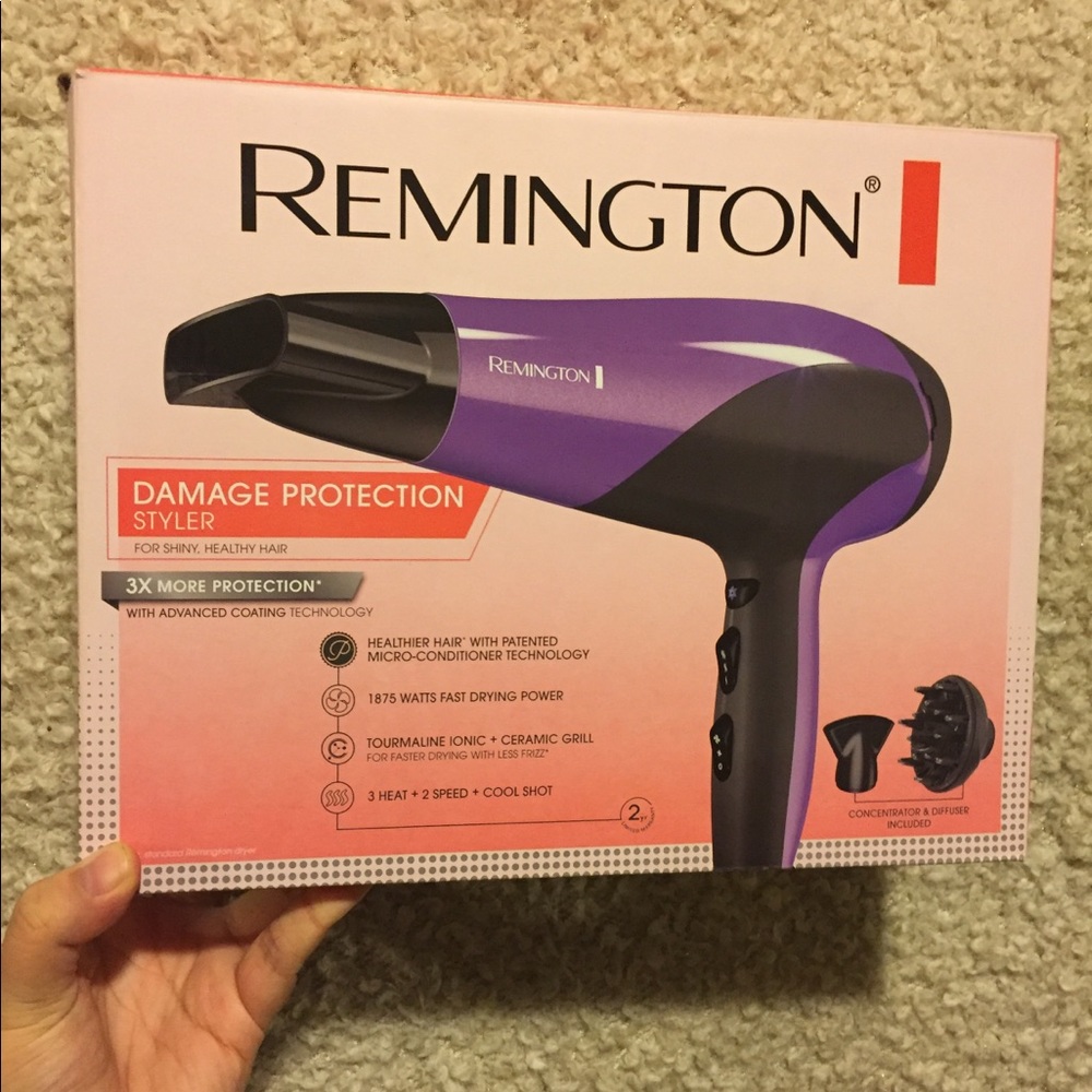 Remington Damage Protection Hair Dryer D3190D
